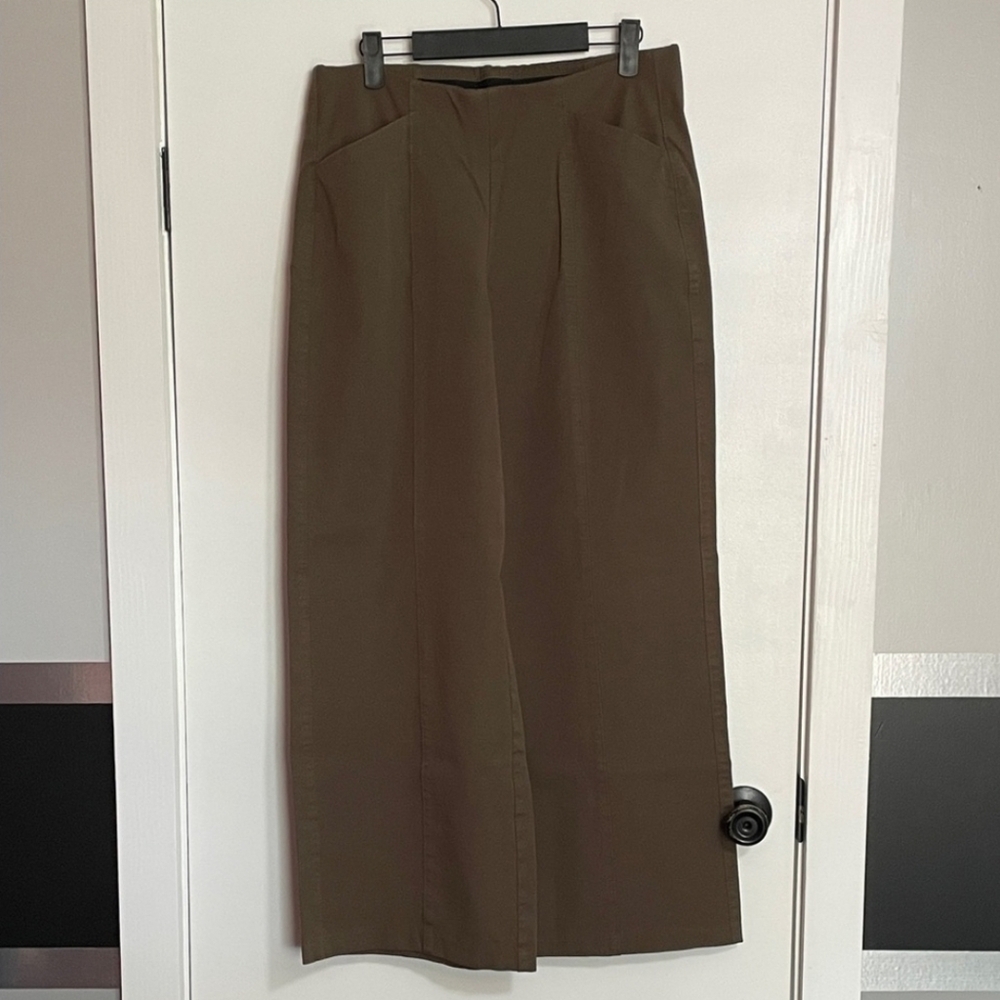 Olive Old Navy Pixie Wide Leg